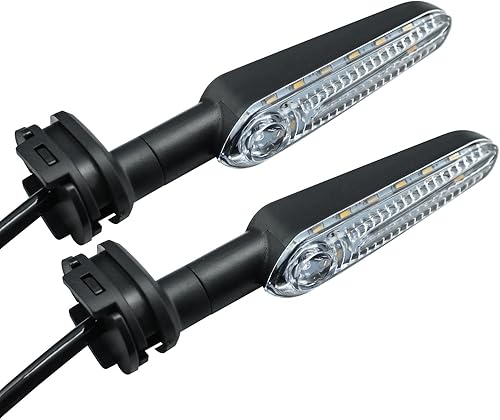 2 luces LED direccionales de repuesto para Yamaha MT07 Tracer 700 XJ6 FZ6 MT09 900 MT10 YZF R1 R3 R6 R6S FZ6 FZ1 FZ Fazer FZ6R FZ07 FZ8 FZ09 TMAX