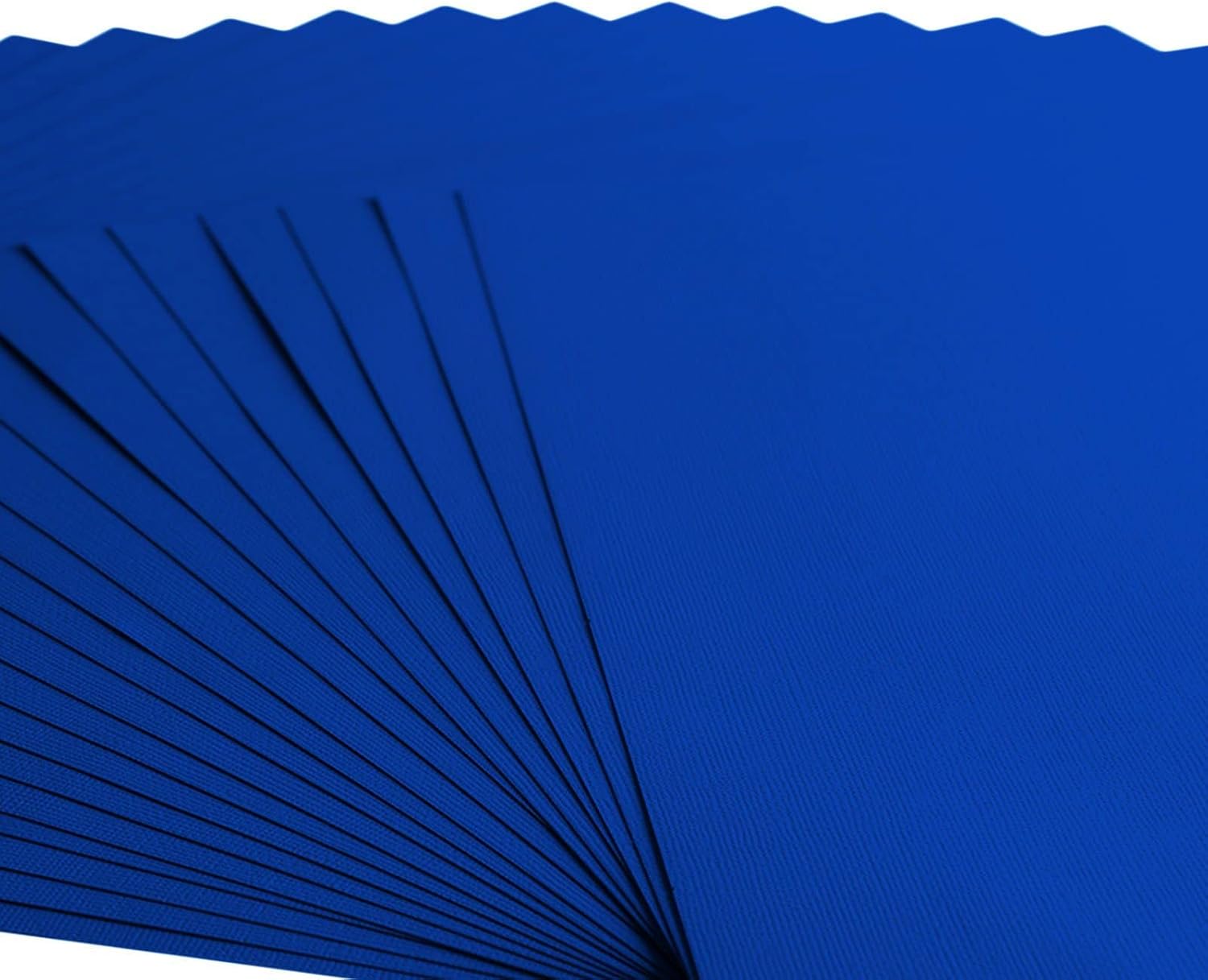 Florence Cardstock Textured - Coloured Card Making Supplies 12 x 12 inch - Blue - 20 Sheets - Coloured Paper for Scrapbooking, Card Making, Die Cutting and Paper Crafts - 216 GSM - Sapphire