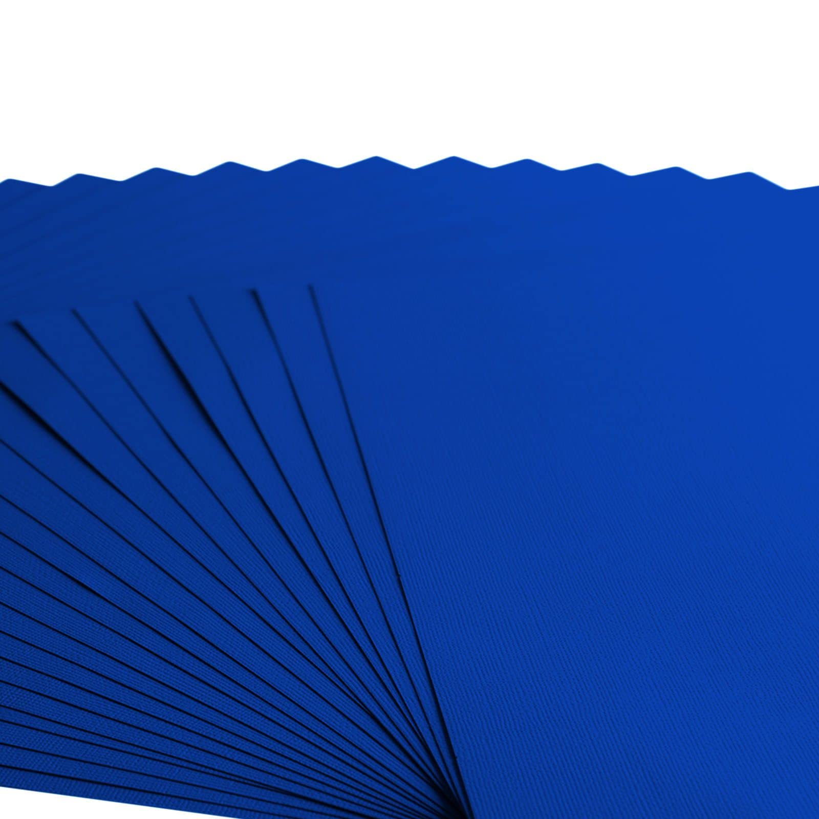Florence Cardstock Textured - Coloured Card Making Supplies 12 x 12 inch - Blue - 20 Sheets - Coloured Paper for Scrapbooking, Card Making, Die Cutting and Paper Crafts - 216 GSM - Sapphire - Image 4