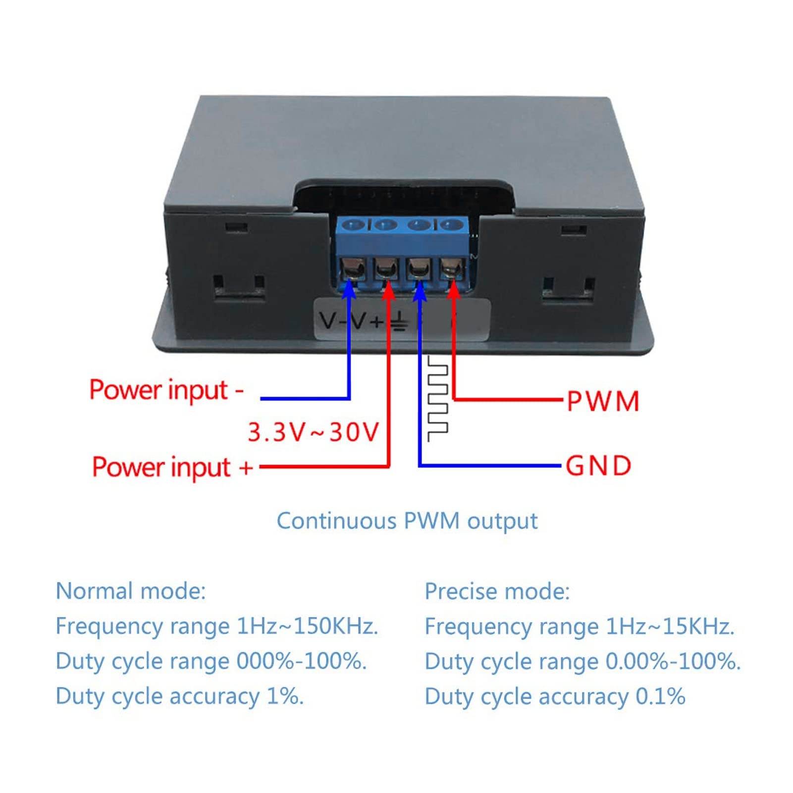Generatore di Segnali a Onda Quadra Generatore di Segnali a Onda Quadra, Modulo di Impulsi PWM Modulo Regolabile in Frequenza PWM Generatore di Segnali a Onda Quadra Frequenza di