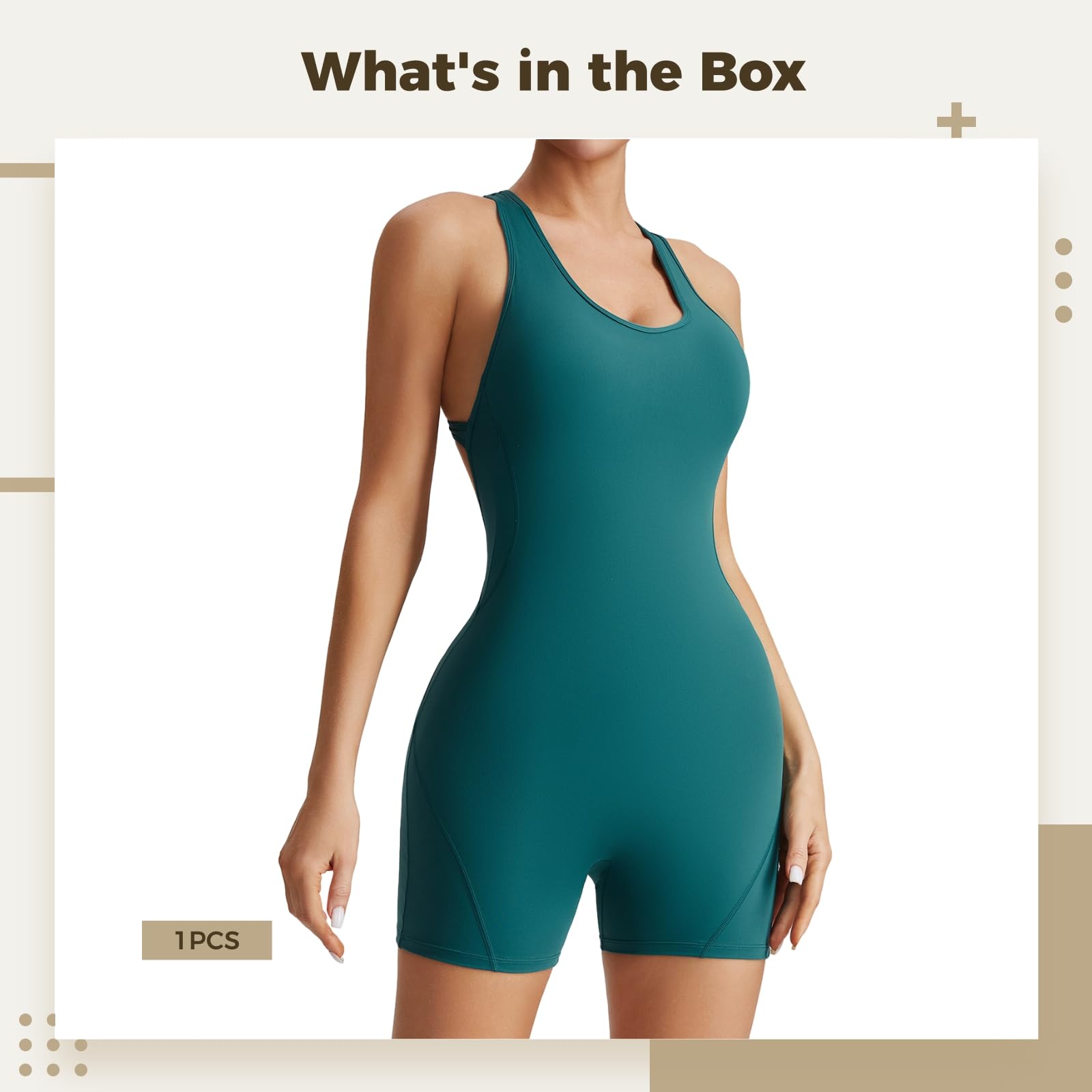 Tuta da palestra da donna, tuta da allenamento ad alta elasticità, design elegante nero e verde, ideale per abbigliamento sportivo