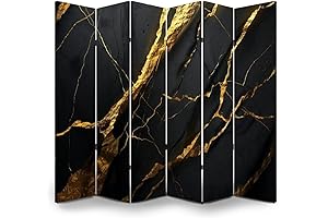 6 Panels Marble Dividers: an Indoor Sanctuary of Sophistication
