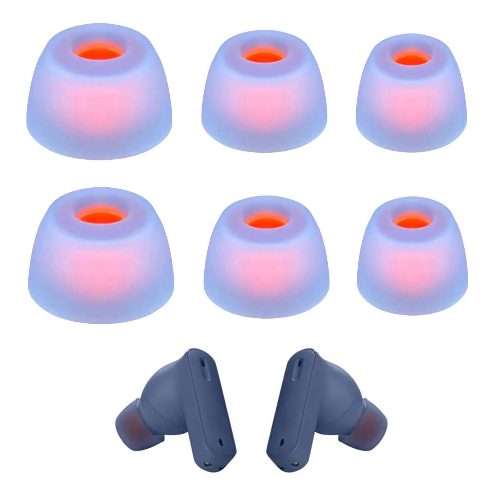 Lot De 3 Paires D'embouts De Rechange Pour JBL Live Pro 2 TWS