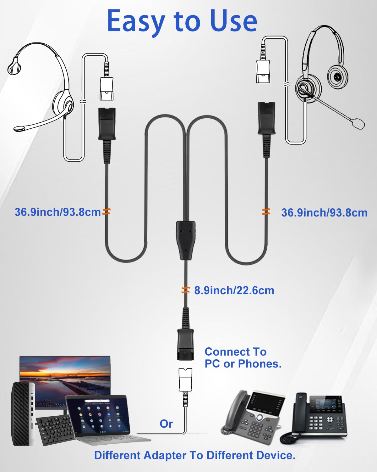 plantronics NEC多機能電話用ヘッドセット接続コード 5個 Amazon.co.jp