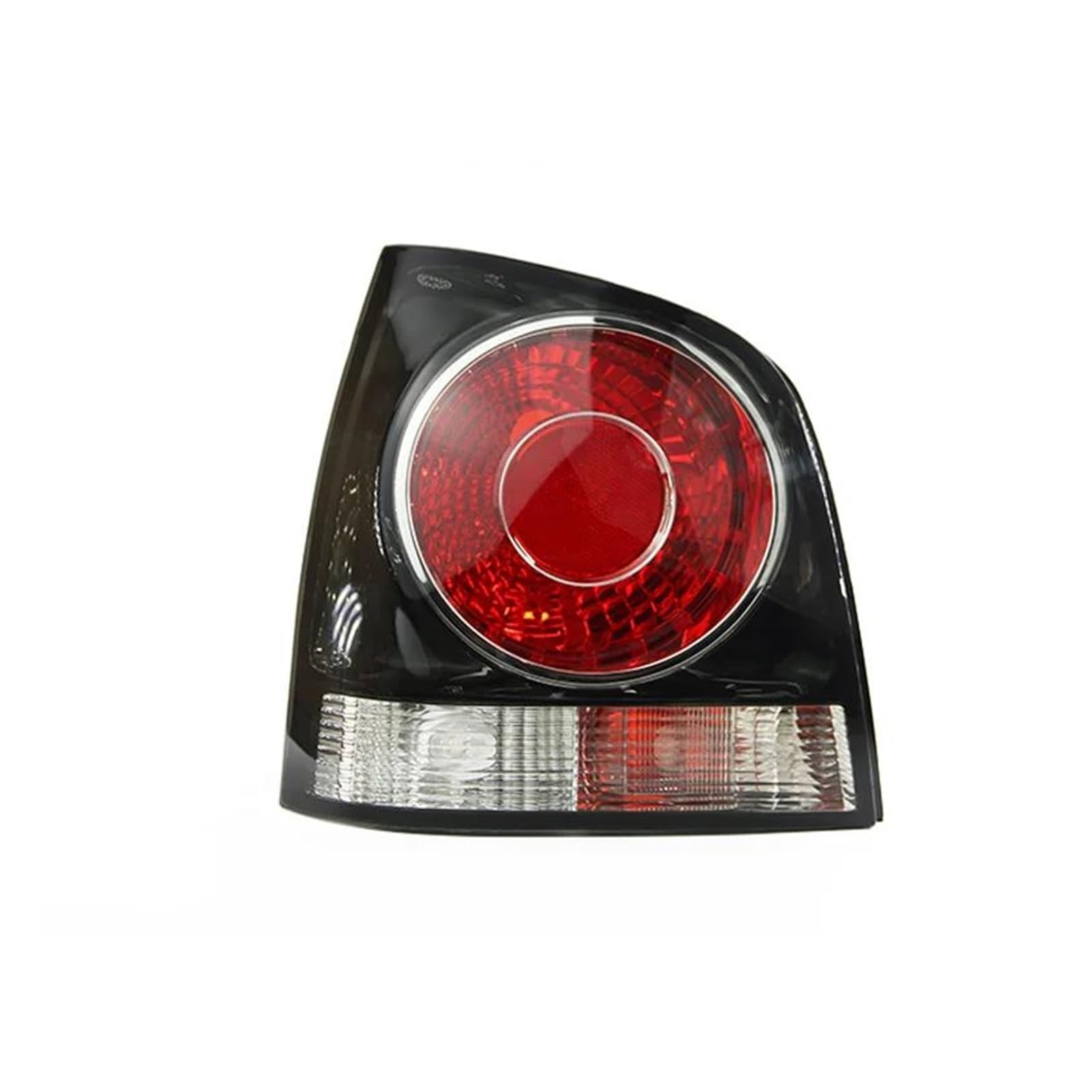 Dla VW dla POLO 9N 9N3 Hatchback 2005-2009 kierunkowskaz hamulca tylnego osłona lampy przeciwmgielnej OEM 6Q6945095AB 6Q6945096AB obudowa tylnego światła (czarna lewa)