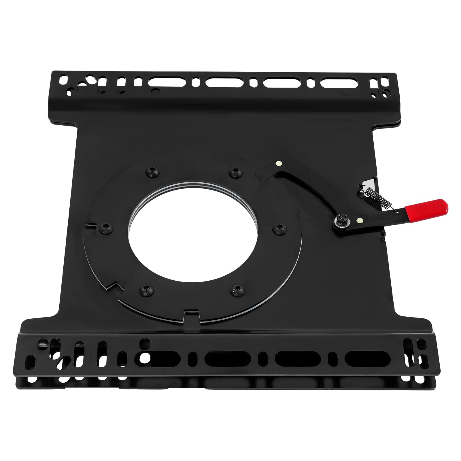 Sitz Drehkonsole 360°, 57×46,5×3 cm Universal Drehbare Sitzbasis, 0°/135°/180°/225° Swivel Drehteller, Wohnmobil Sitzkonsole für Mercedes-Benz-Sprinter 2002~2018 Modelle, T5 T6 (Fahrerseite)