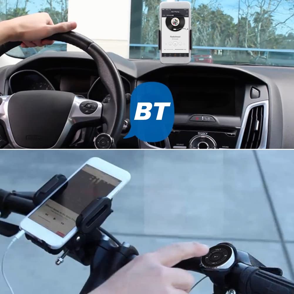 Telecomando Auto Telecomando senza Lettore Musicale MP3 per Android iOS Smartphone Control Car Kit Styling