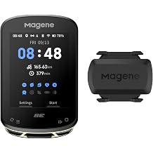 Bundle of C506SE GPS Bike Computer and Speed Cadence Sensor