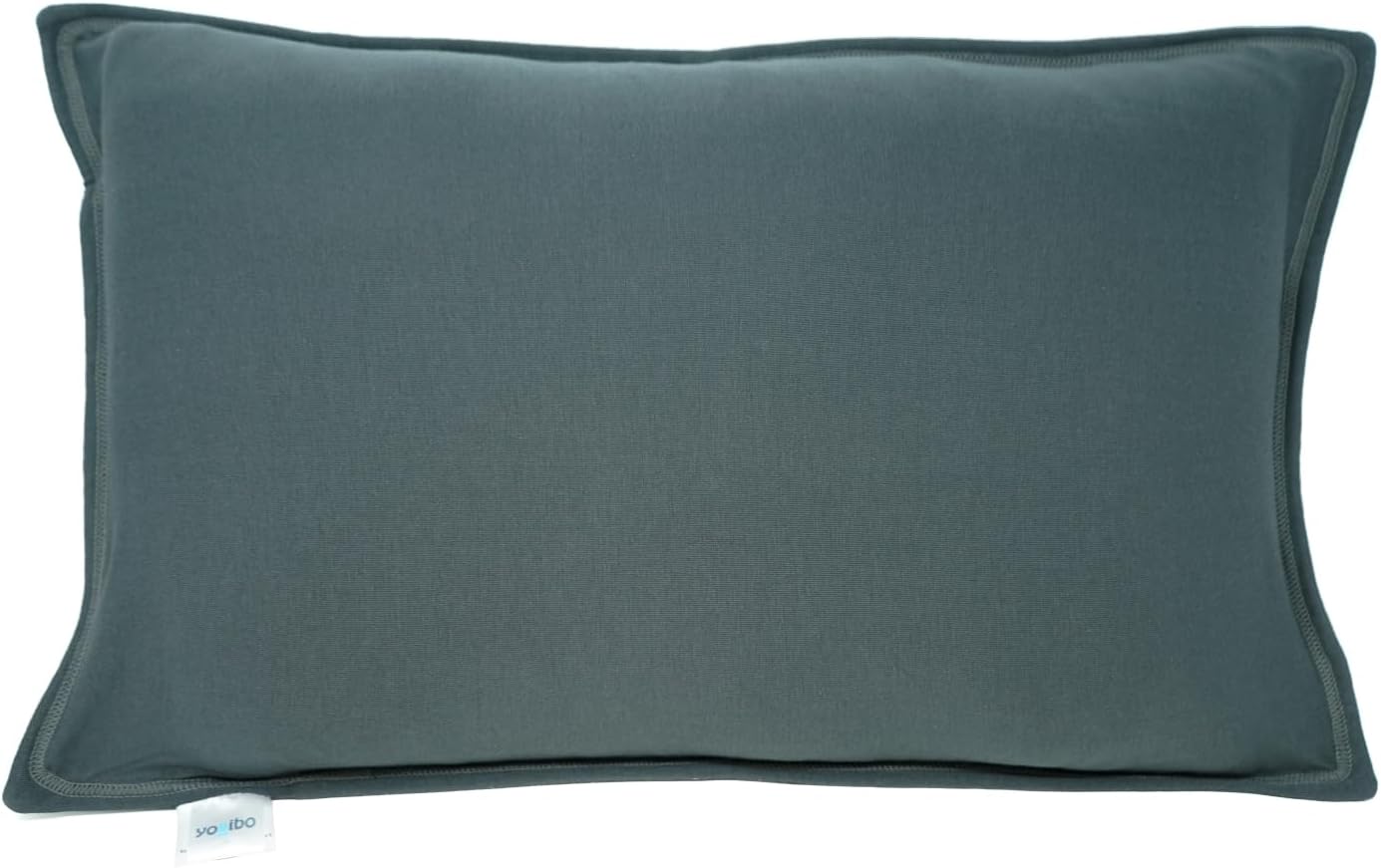 Yogibo SleepyBo Compact Microbead Contour Pillow for Sleeping Travel-Size for Adults or Kids, Portable, Packable, Lightweight, Most Comfortable, Neck and Head Support, Dark Gray