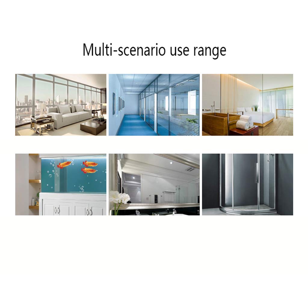 Limpiador de ventanas, limpiador magnético de ventanas, para ventanas, peceras, claraboyas, puertas de patio, ventanas de dormitorios e incluso mamparas de ducha, espejos y azulejos, cepillo de limpie