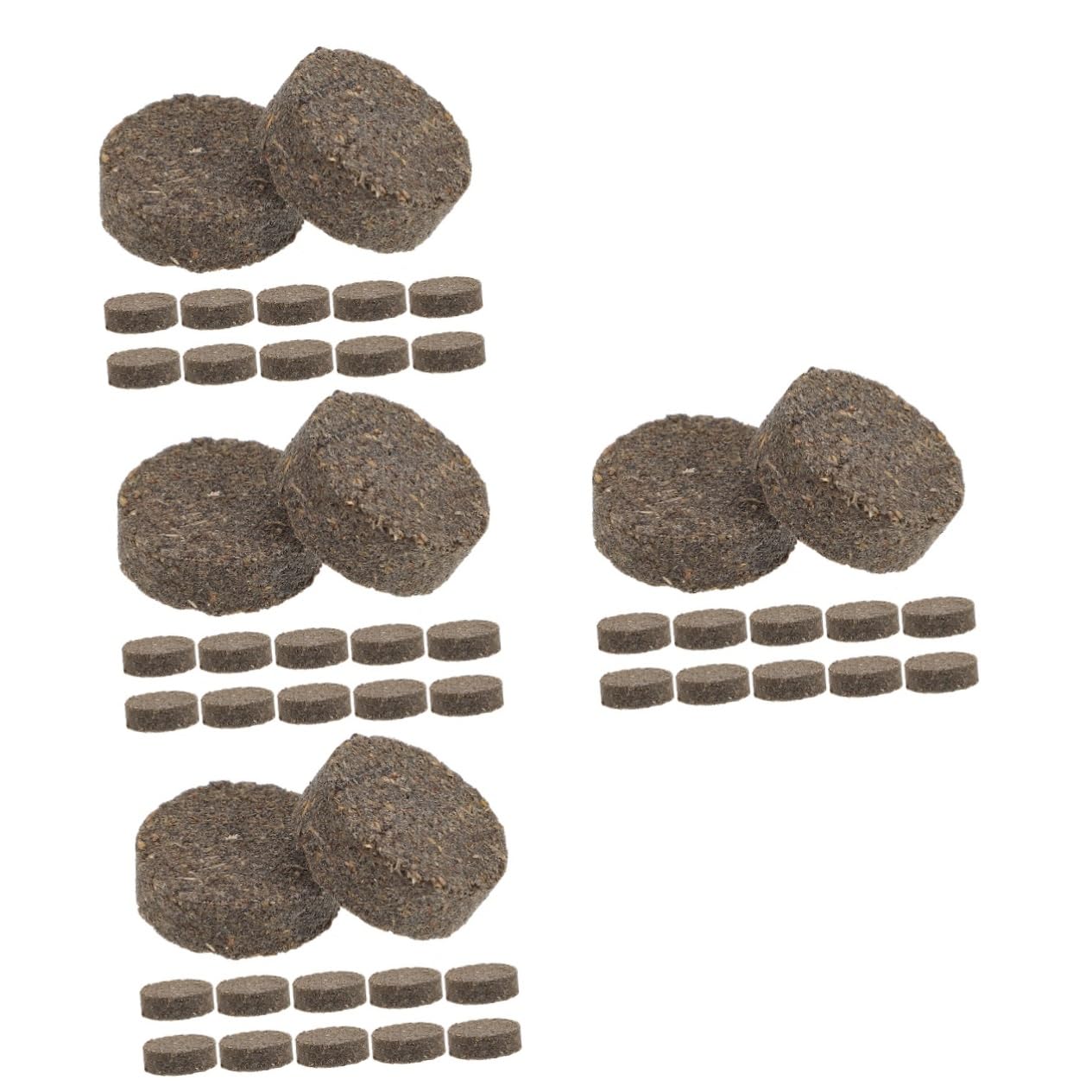 Hemobllo 5 Set Blocco Accensione Carbone Accendifuoco A Legna Accenditore Di Carbone Avviamento A Legna Blocchi Di Legno Di Sopravvivenza Di Emergenza Firelighters Cera 20 Pezzi * 5