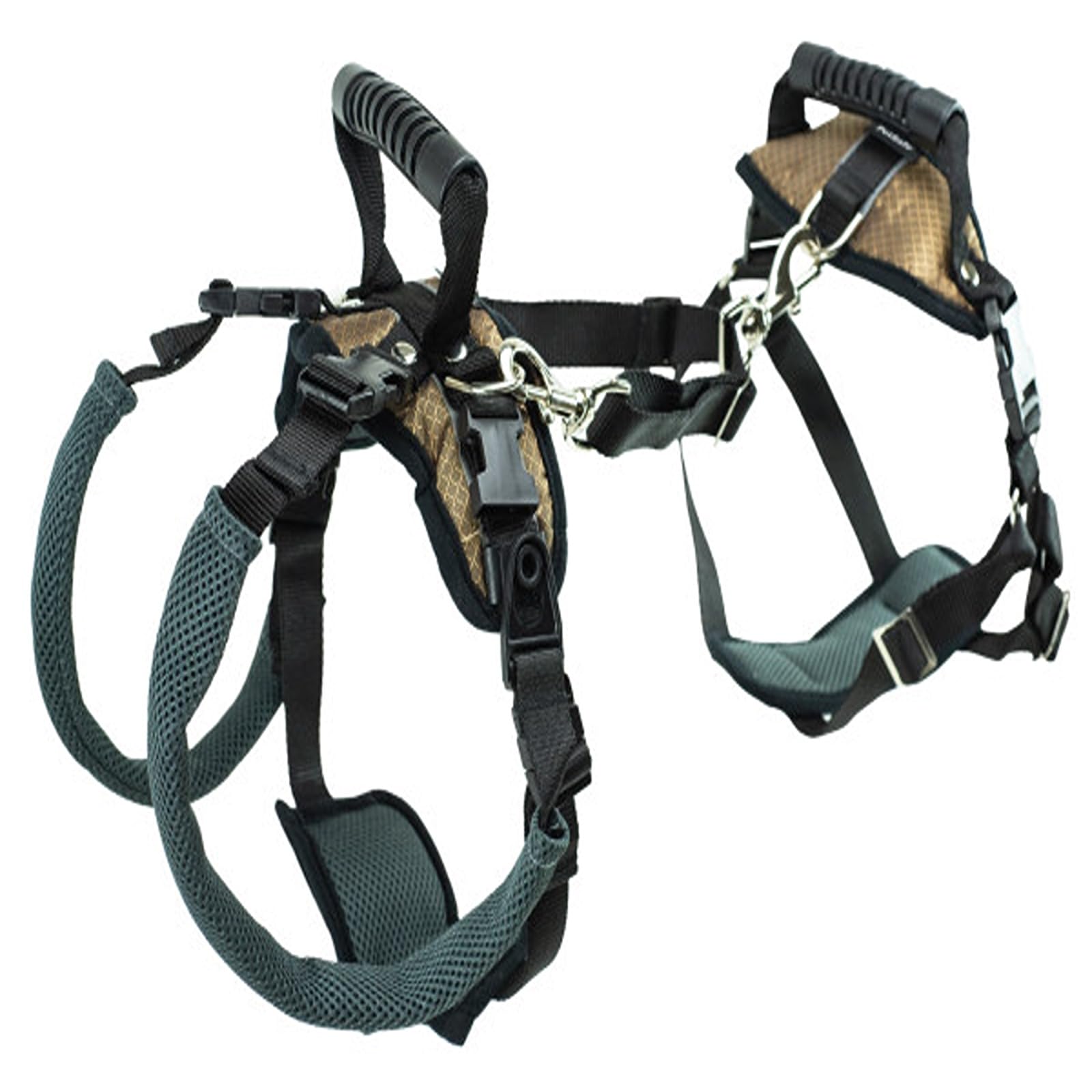 PetSafe Carelift, Unterstützungsgeschirr für Hunde, Ganzkörper-Hebehilfe mit Griff, für behinderte oder ältere Hunde, komfortabel, atmungsaktiv, einfach verstellbar, M