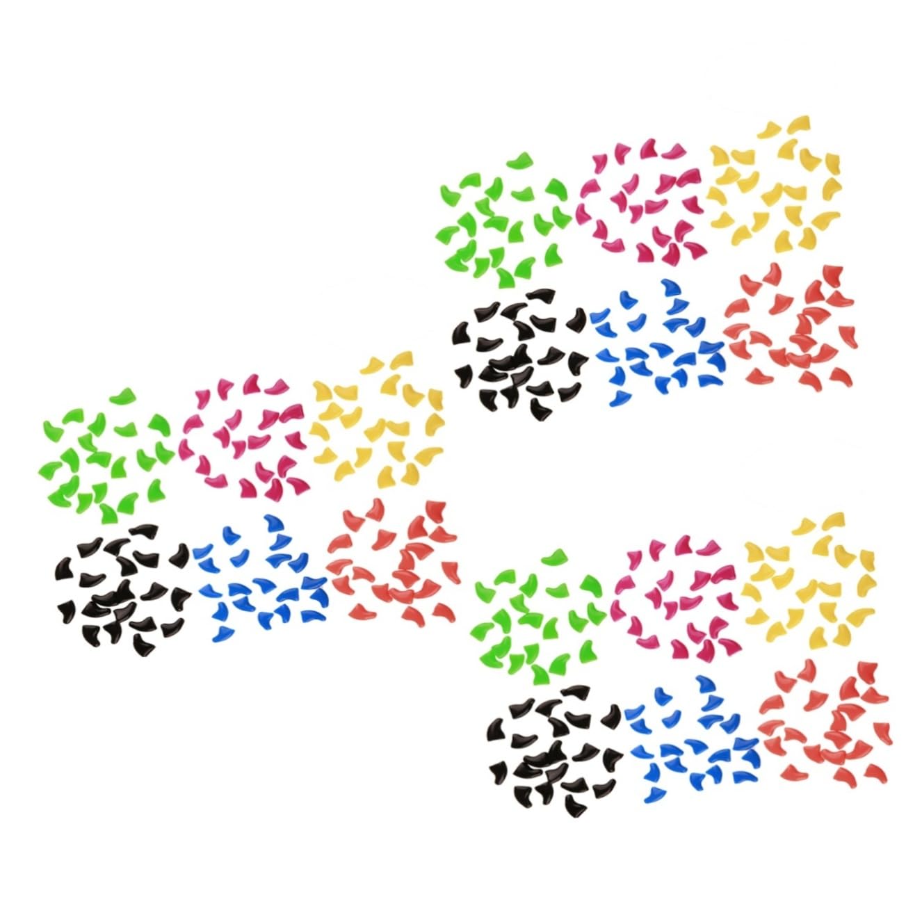 FRCOLOR Couvre-Ongles pour Chat 360 Pièces Capsules Ongles Patte De Chat Le Chien Couvre-Griffes De Chat