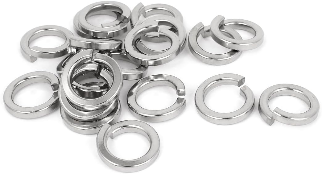 20pcs 316 Quality Parts Stainless Steel Split Lock Spring Washers 3/4" Screw Spacer Pad Model:66as567qo680