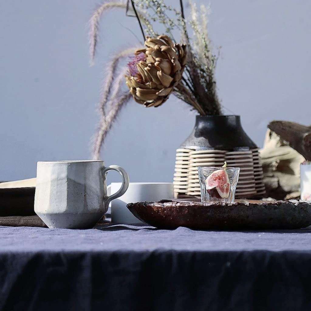 Reise-Kaffeetasse Handgefertigte Kaffeetasse aus Keramik, Nachmittagstee, tragbar, zu Hause, Latte-Kaffee, handgefertigte Tasse, Wohnzimmer, Büro, Becher Kaffeebecher