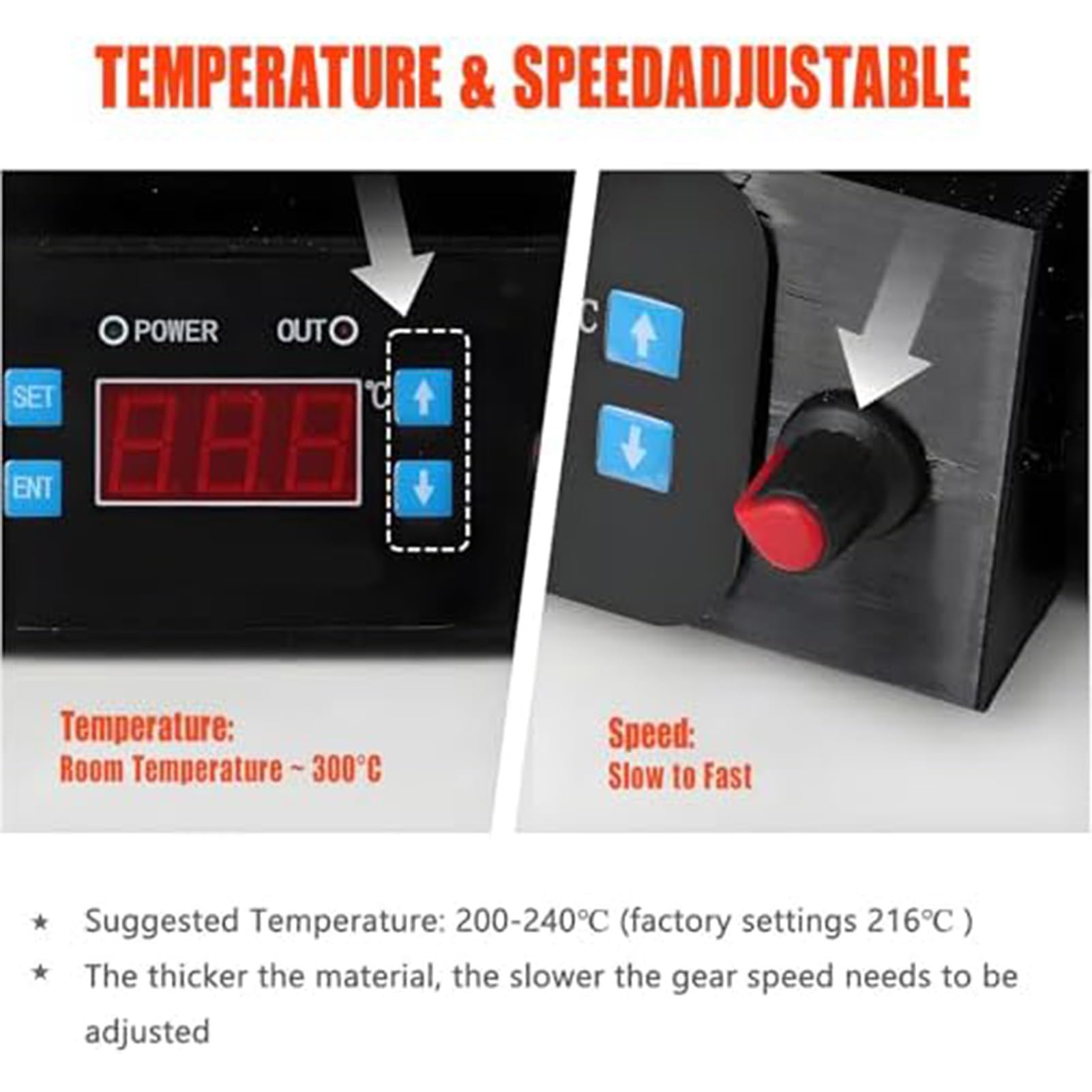 Desktop Filament Maker, estrusore stampante 3D, temperatura e velocità regolabili, per uso domestico