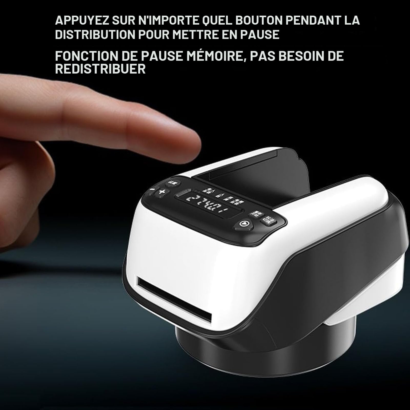 Mélangeur automatique de cartes et distributeur de cartes et mélangeur de cartes avec rotation à 360 degrés