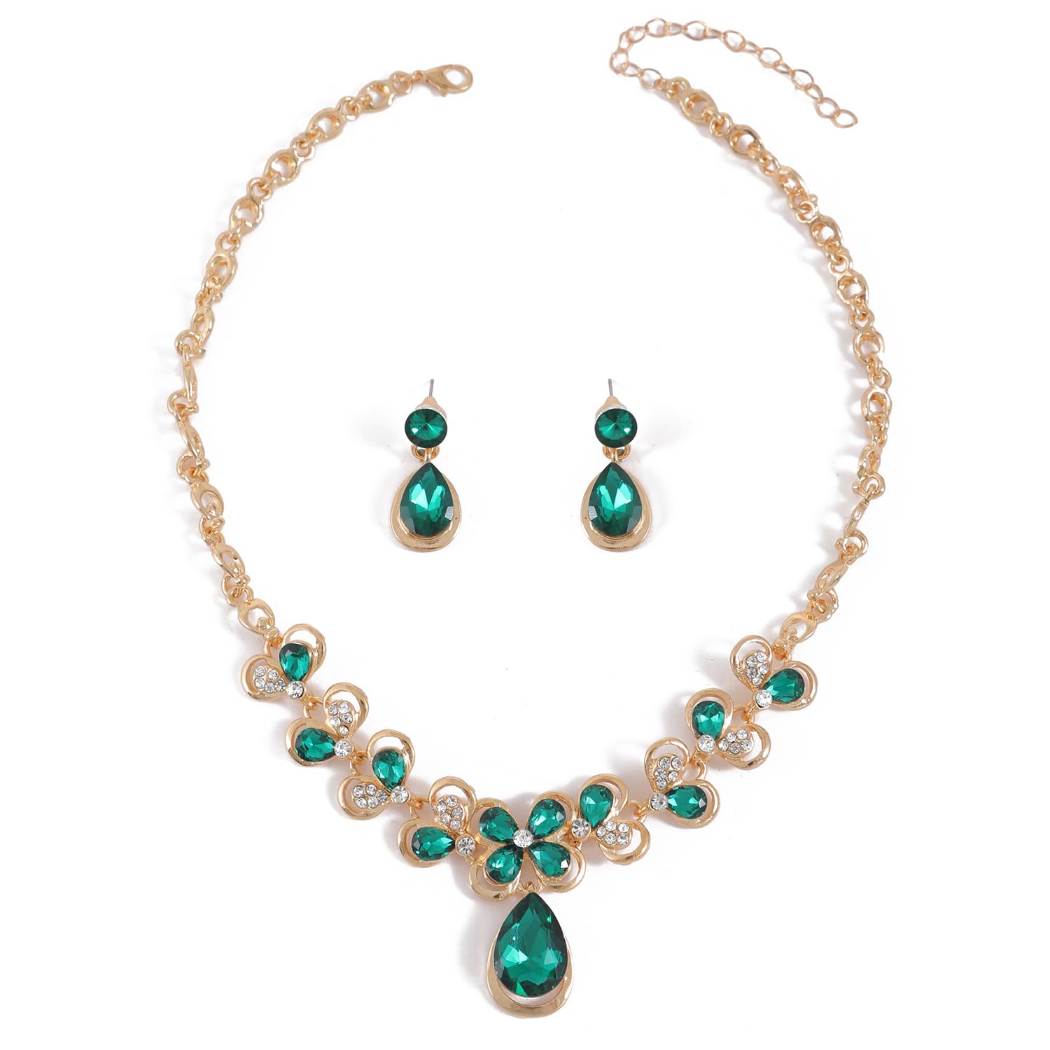 Shining Diva Fashion Latest Stylish Design Fancy Wedding Necklace Jewellery Set for Women (16120s) (B0DF2D6FQG) Amazon Price History, Amazon Price Tracker