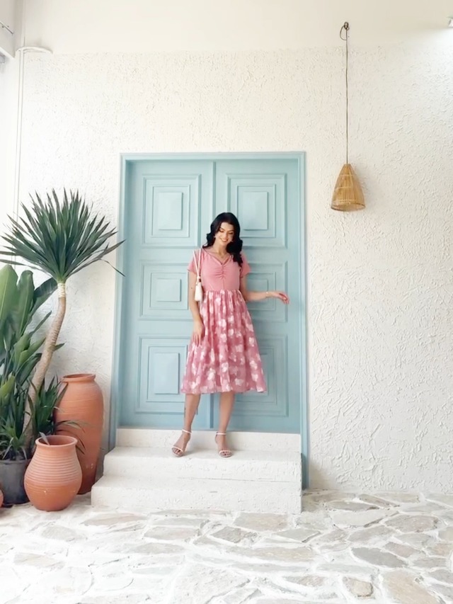 sachin and babi light blue dress Sippin something sweet, lookin even sweeter!  Get this DRESSTELLS  dress for 40% off. Find the link on my Linktree. It comes in pink, red,  orange, black, and navy blue.  #dress #partydress