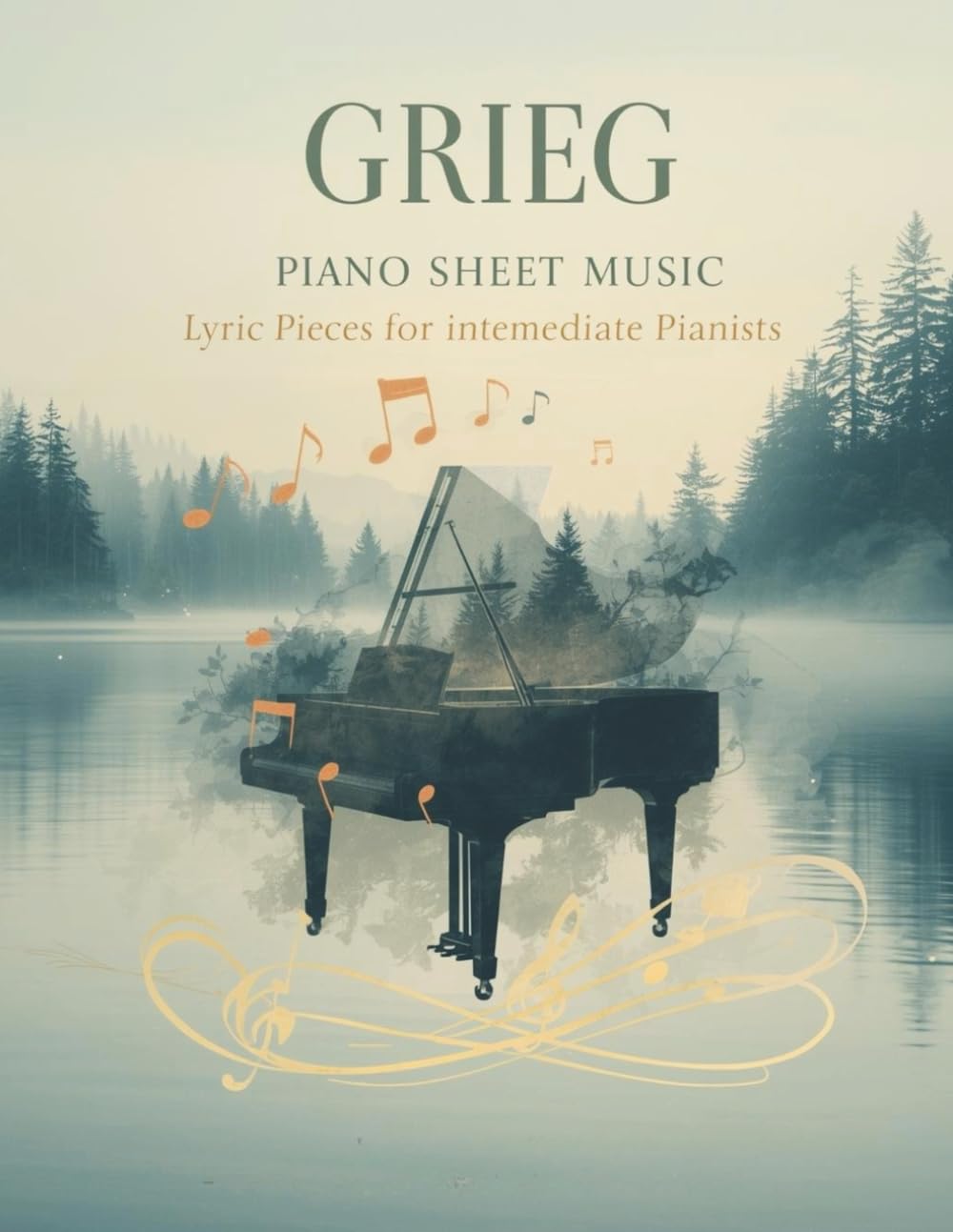 Grieg Piano Sheet Music | Lyric Pieces for Intermediate Pianists