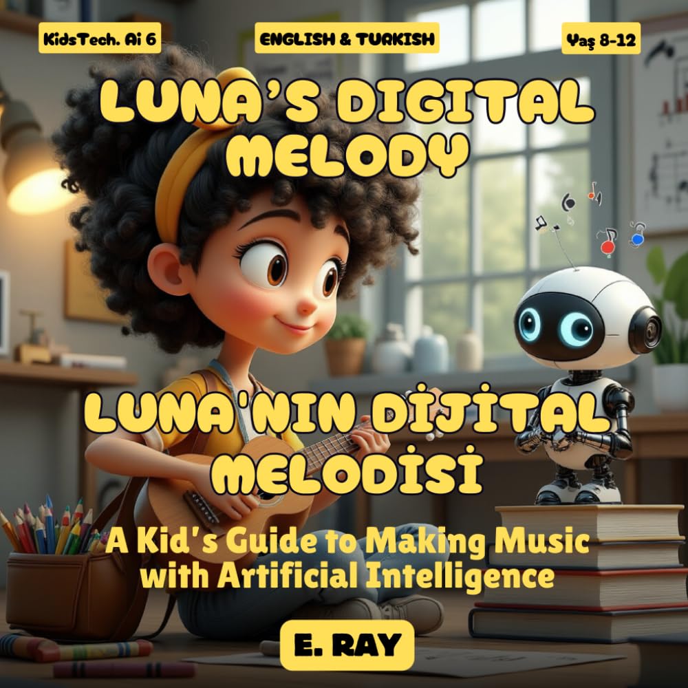 AI FOR KIDS - LUNA’S DIGITAL MELODY (BILINGUAL ENGLISH-TURKISH): LUNA'NIN DİJİTAL MELODİSİ