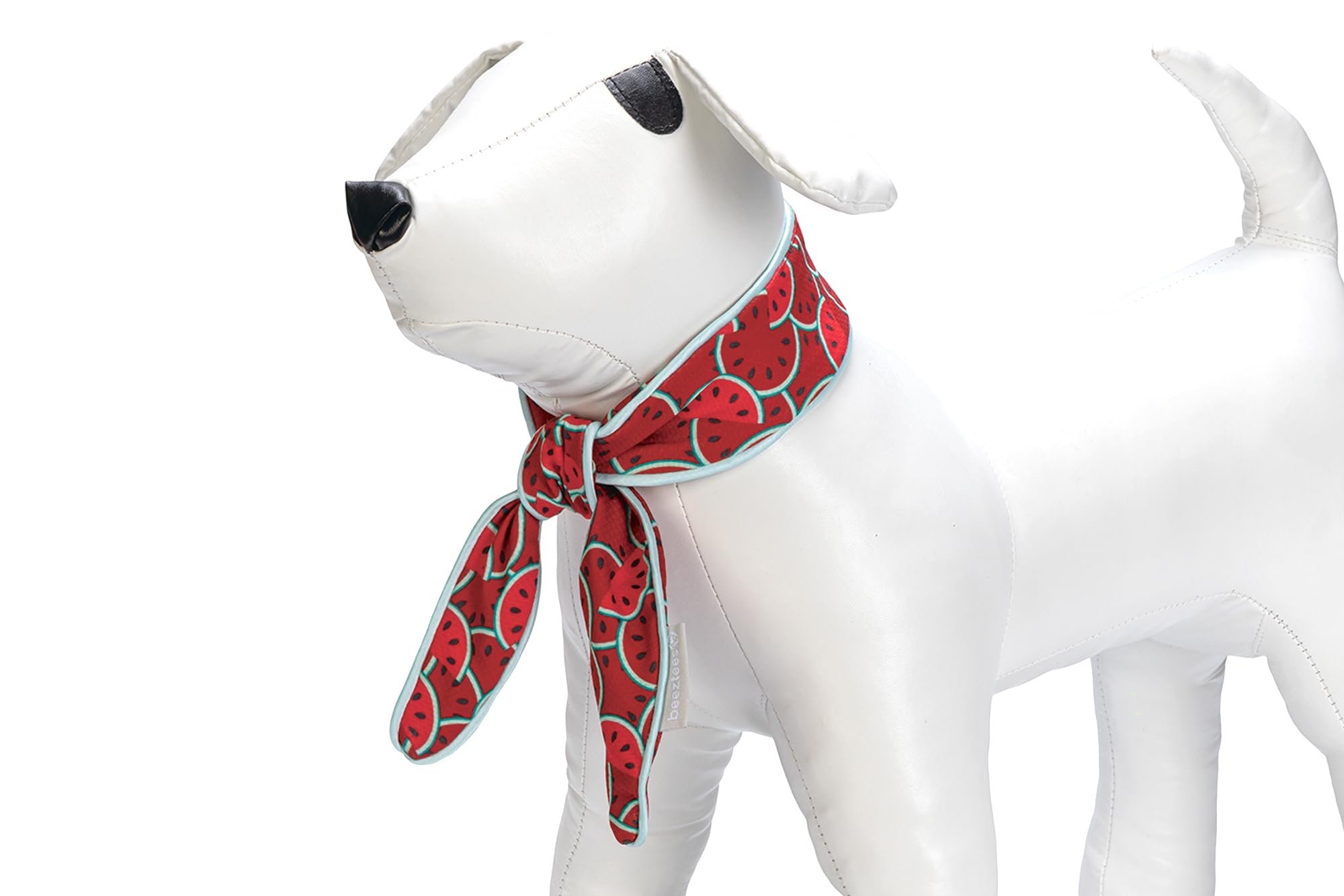 Beeztees Quick Cooler Meloenie Dog Collar, Red, M