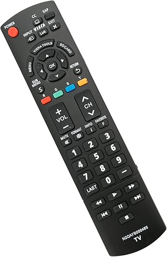 Miniatura 5 de N2QAYB000485 - Control remoto de repuesto para Panasonic 32"  85" LED LCD plasma Viera TV TC-42LD24 TC-42LS24 TC-42PS14 TC-54PS14 TH-32LRU5