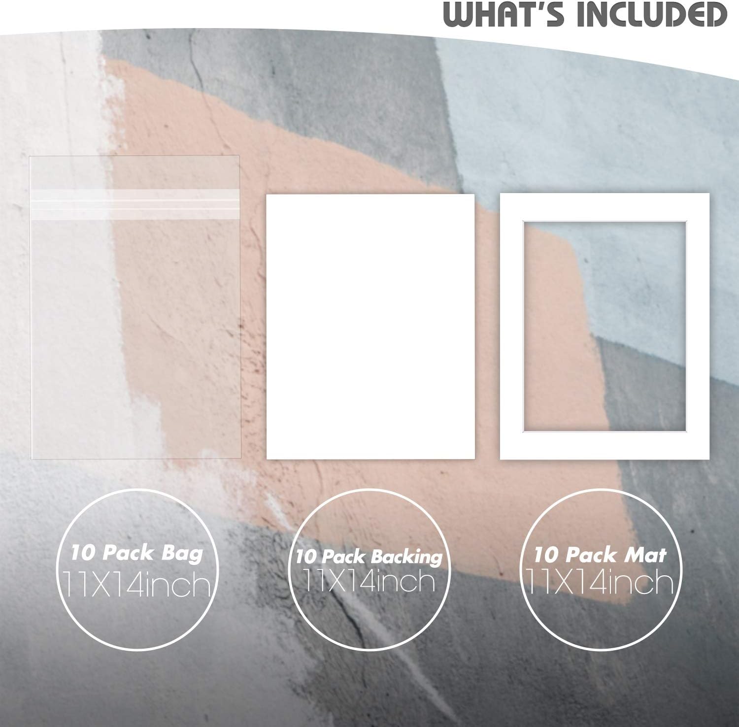 Rеvіеw Golden State Art, White Pre-Cut 11x14 Picture Mat for 8.5x11 Photo, with Acid Free White Core Matte Sets. Includes 10 Bevel Cut Mattes, Backing Backers Board & Clear Bags (Complete Set, 10-Pack) Buу 1 gеt 1 Golden State Art, White Pre-Cut 11x14 Picture Mat for 8.5x11 Photo, with Acid Free White Core Matte Sets. Includes 10 Bevel Cut Mattes, Backing Backers Board & Clear Bags (Complete Set, 10-Pack)