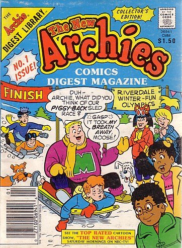 The New Archies Comics Digest Magazine, #1: Archie Comics: Amazon.com ...