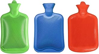 Hot Water Rubber Bottle bag for Pain Relief Therapy Multicolor (Pack of 3)