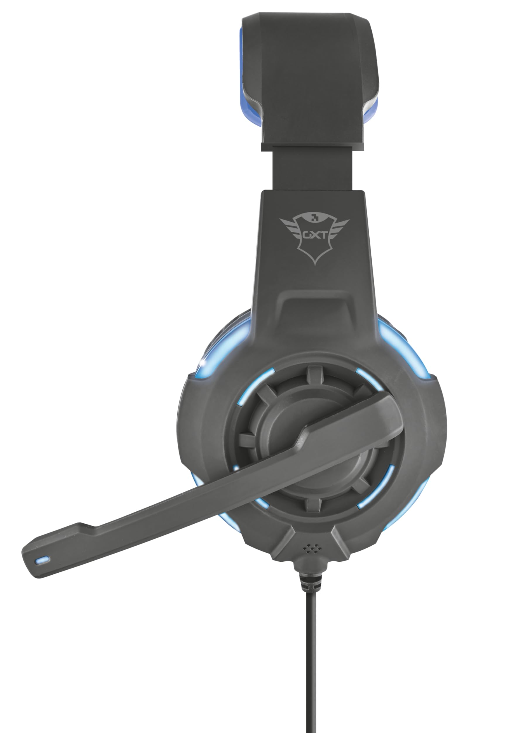 Trust GXT 350 Radius - Auriculares Gaming con conexión USB, Surround 7.1, Color Negro