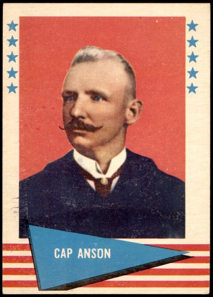 1961 Fleer # 4 Cap Anson Chicago Cubs (Baseball Card) EX/MT Cubs