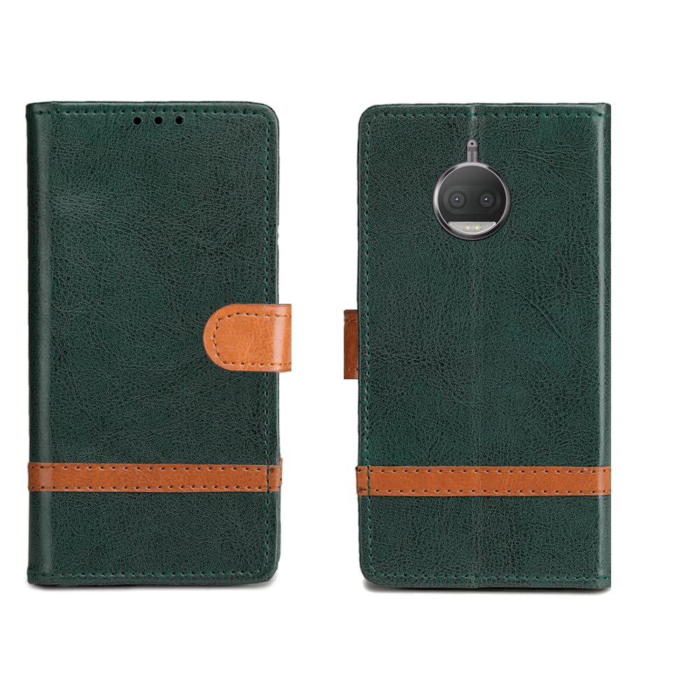 Inktree Moto G5s Plus Flip Case | Premium Leather Finish Flip Cover |Complete Protection Flip Cover for Moto G5s Plus - Green Stripe (B0BHNTZTRK) Amazon Price History, Amazon Price Tracker