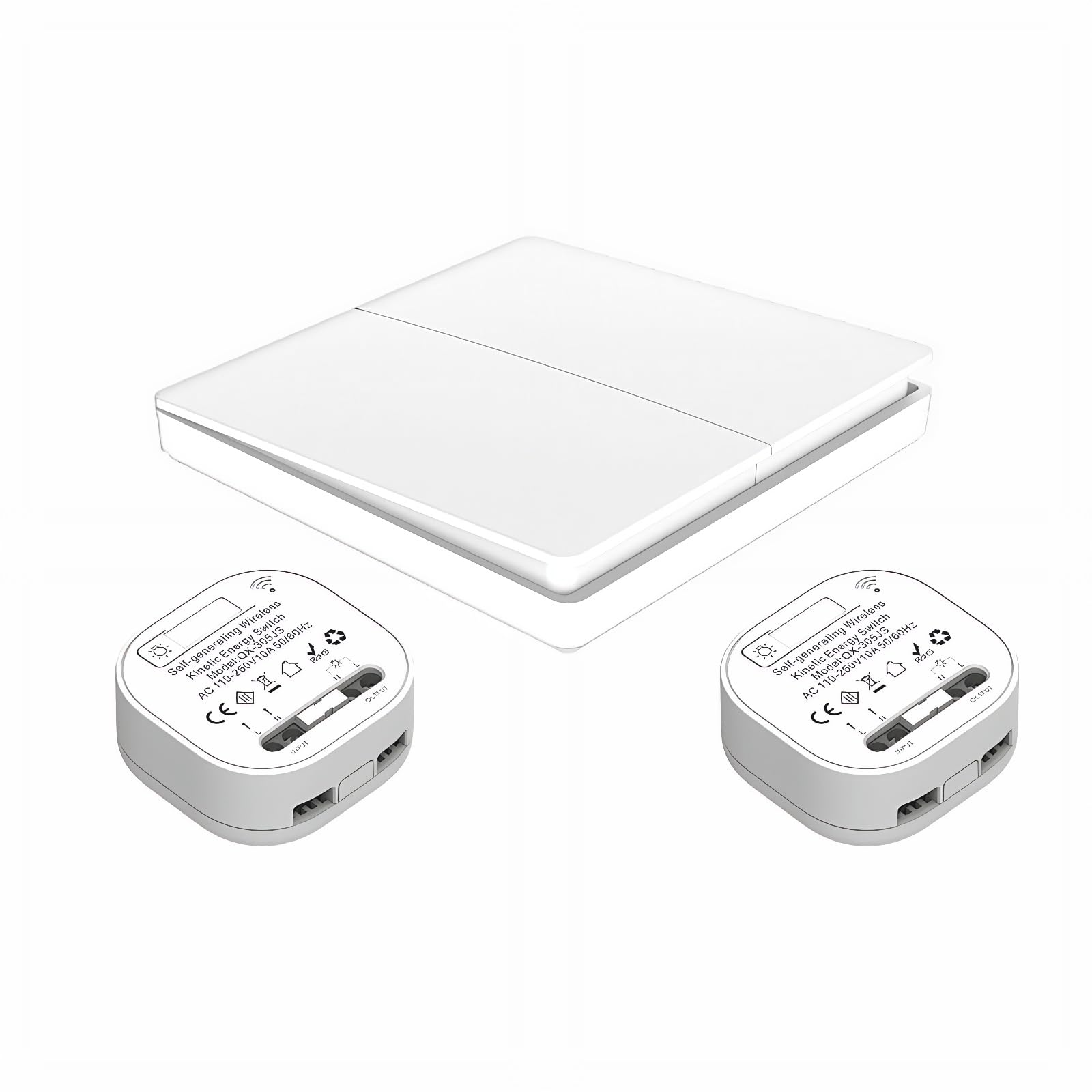 Interruptor inalámbrico Mengshen para evitar obras y cables en casa 8