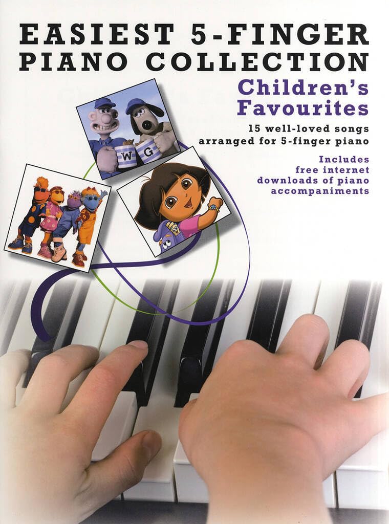 Easiest 5-Finger Piano Collection Children's Favourites