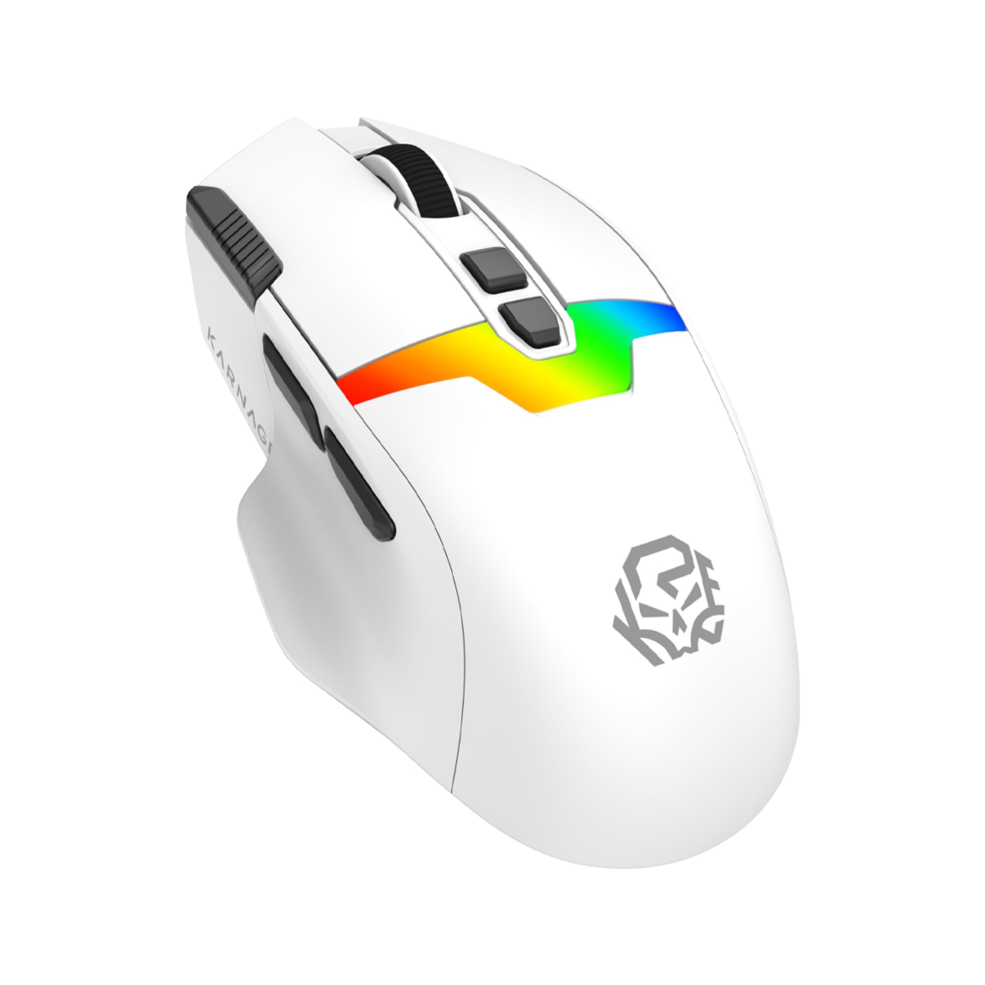 KARNAGE by EVM Inferno Wired RGB Gaming Mouse | 12800 DPI | A25 Sensor |8 Prog. Buttons | 1000Hz Polling Rate | 14 RGB Modes | Advanced Software | 75g Lightweight | PC/Mac | White| 2 Years Warranty-picture-16