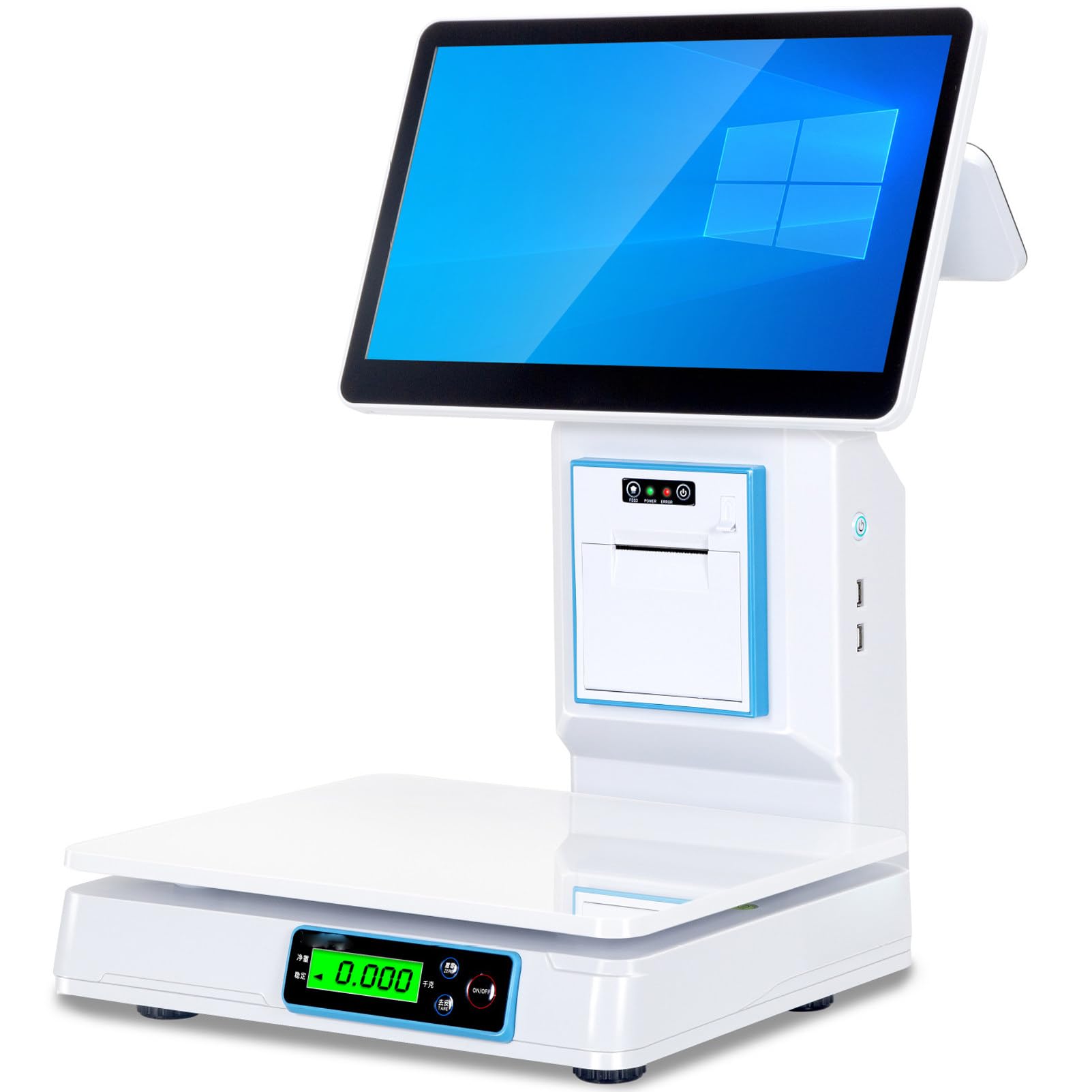 Système de caisse avec balance pour commerce de détail SingleScreen