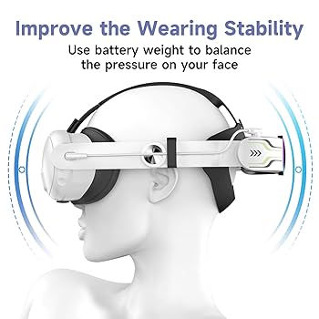 Amazon.com: RGB Head Strap with Battery for Meta/Oculus