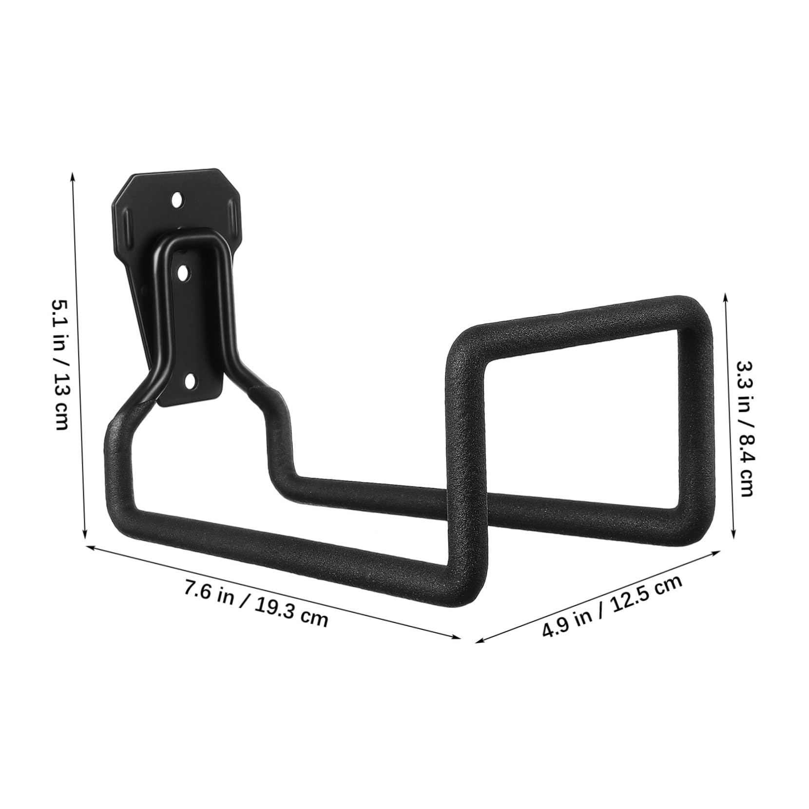 Ganci Per Garage Ganci Per Scale in Metallo Per Impieghi Gravosi Porta Tubo Da Giardino Organizer Per Utensili Da Parete Facile Da Installare