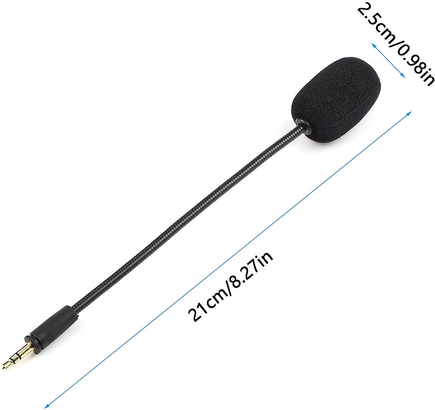 Replacement Mic-3.5mm for Turtle Beach Ear Force XO ONE Stealth 420X Recon 320 Z60-PDP Afterglow AG 6 Wired Xbox One PS4 Gaming Headset Use with TIK tok