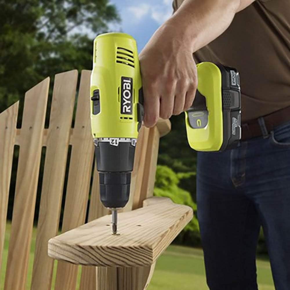 Blасk Frіdау 🔥 Ryobi P1810 One+ 18V Lithium Ion Drill / Driver Kit (3 Piece: 1 x P209 Drill / Driver, 1 x P102 18 V Lithium Ion Battery, 1 x P118 Dual Chemistry Charger)