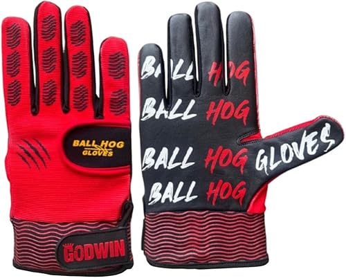 Ball Hog Gloves (Factor X de manipulación de bolas antiagarre ponderado (ayuda de entrenamiento de baloncesto)