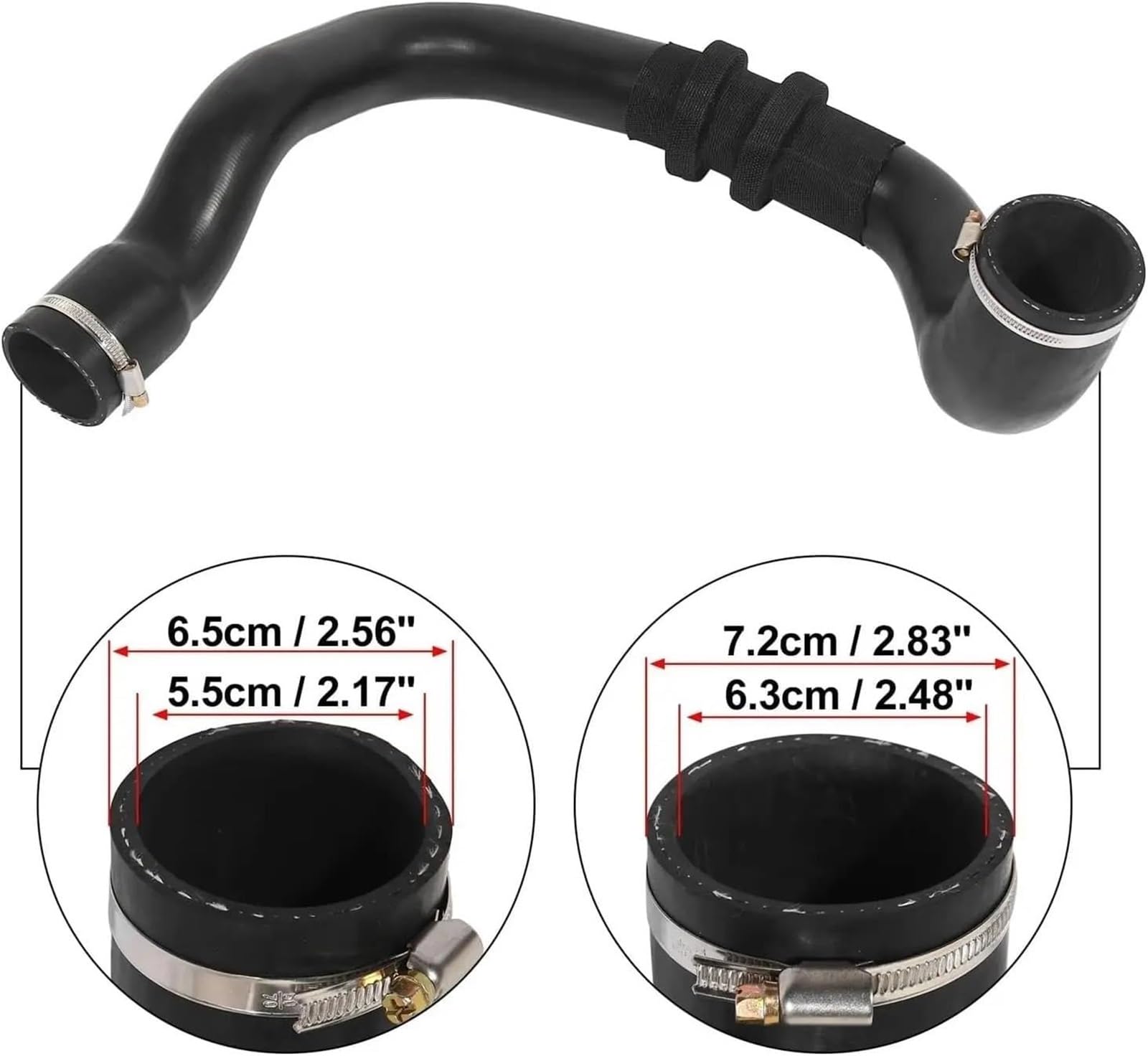 Genérico Manguera de refrigeración del Motor del automóvil para Land para Rover para Discovery para Sport Intercooler para Manguera para Tubo para Turbo para para
