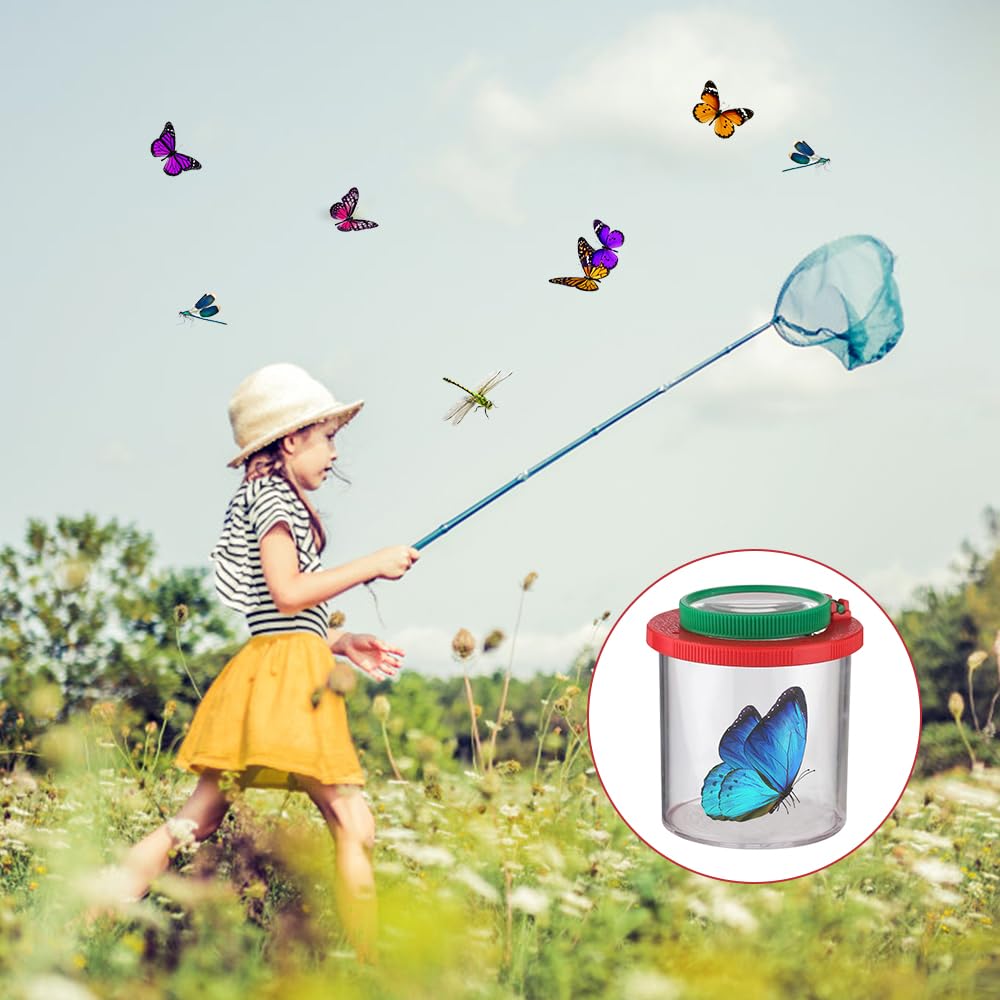 Caja De Observación De Insectos YANGUN Con Lupa Y Pinzas | Kit De Exploración De Naturaleza Para Niños