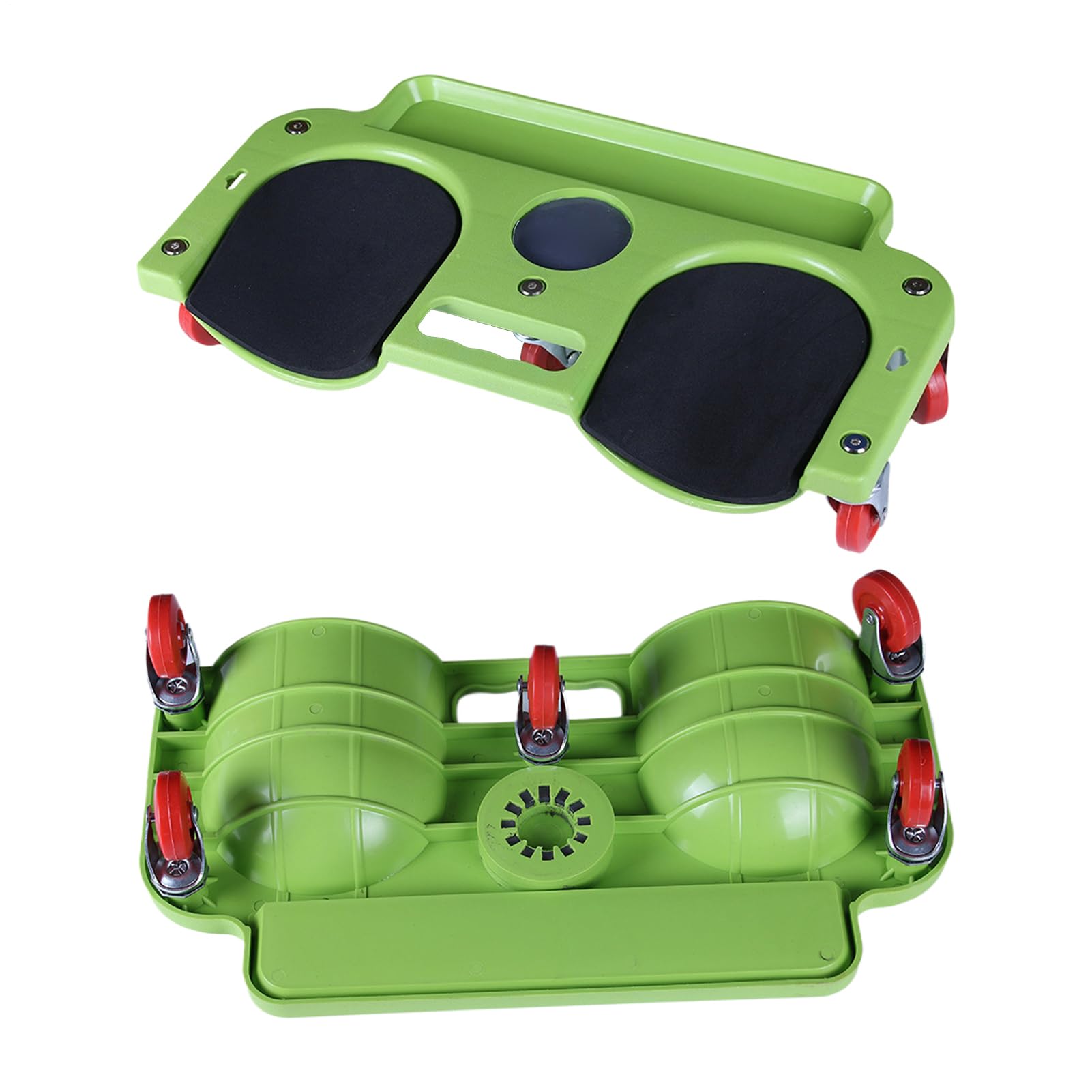 Tapis de Genou Roulant pour Jardinage Coussin Anti-Dérapant avec Plateau de