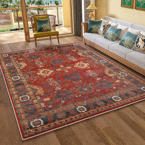 cendbirut Alfombra eléctrica con calefacción, temperatura ajustable, almohadilla de calefacción eléctrica con temporizador, alfombrilla térmica antideslizante por infrarrojos para sala de estar
