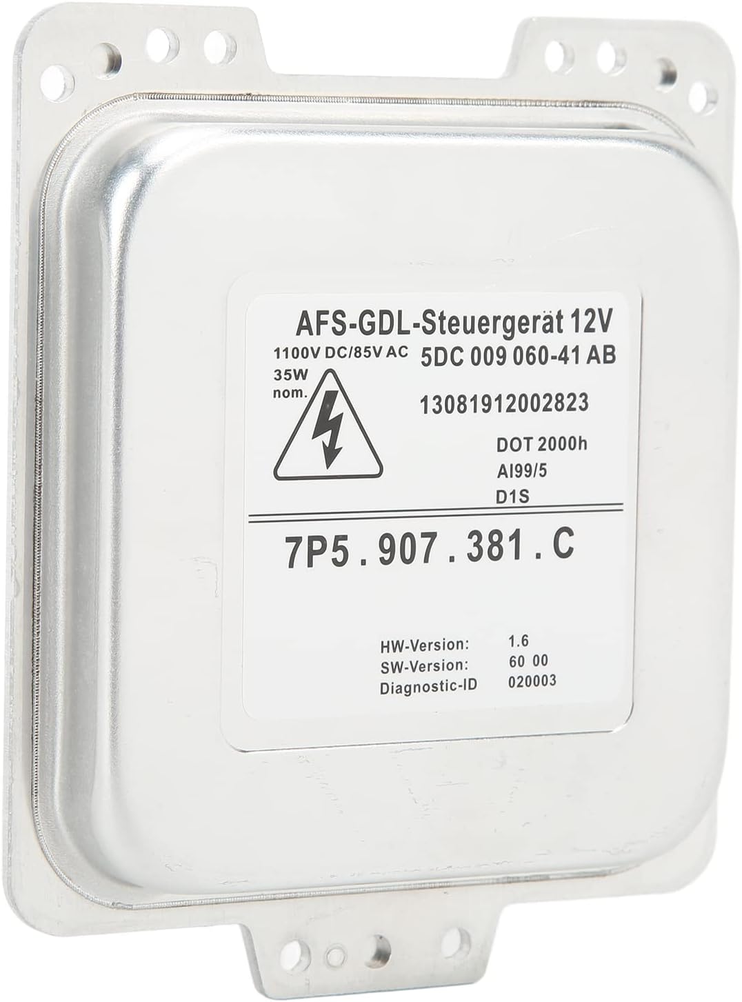 D1S XENON HID Headlight Ballast Module 7P5907381C Front