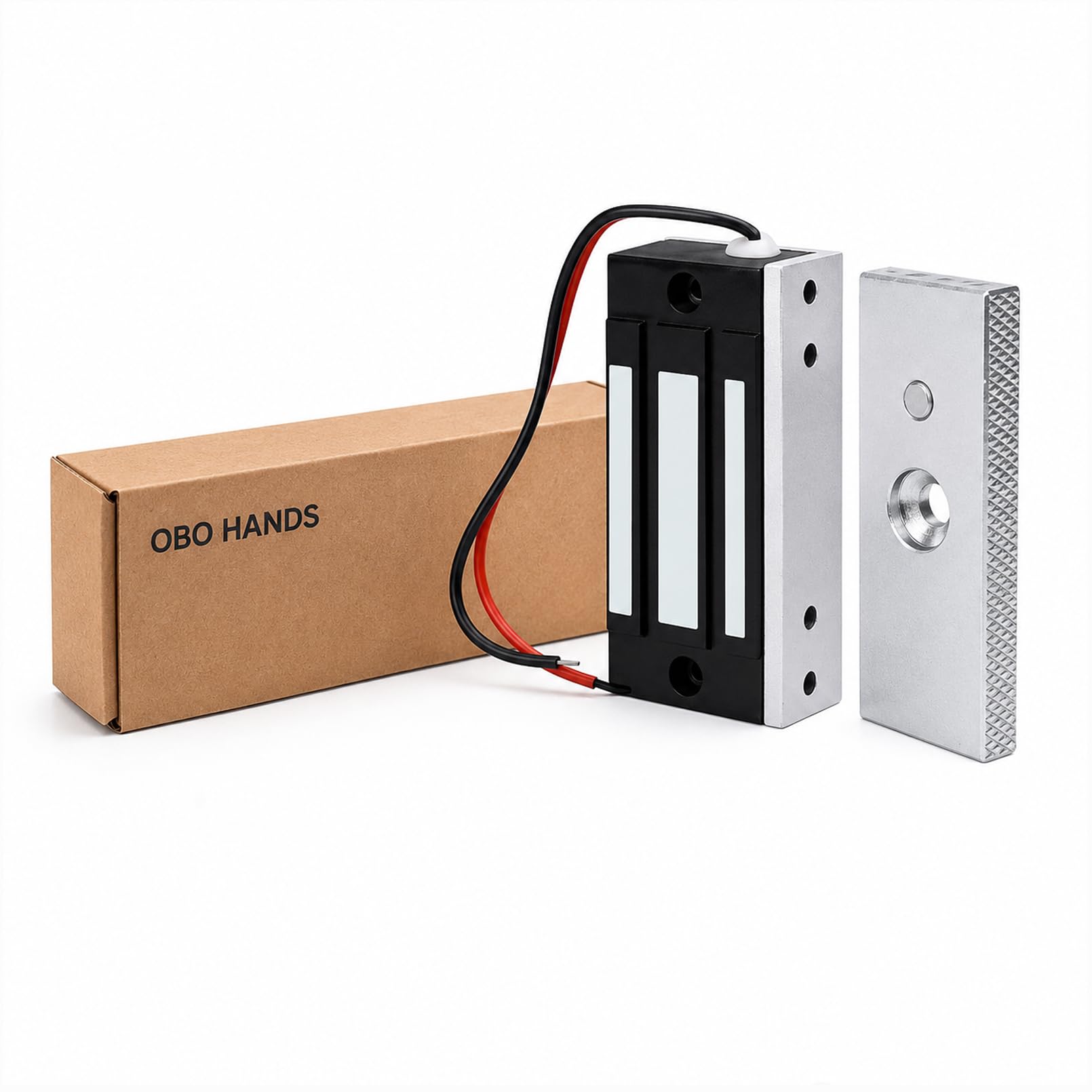 OBO HANDS 60KG (132lbs) 12V Access Control Electric Magnetic Door Lock Electric Lock
