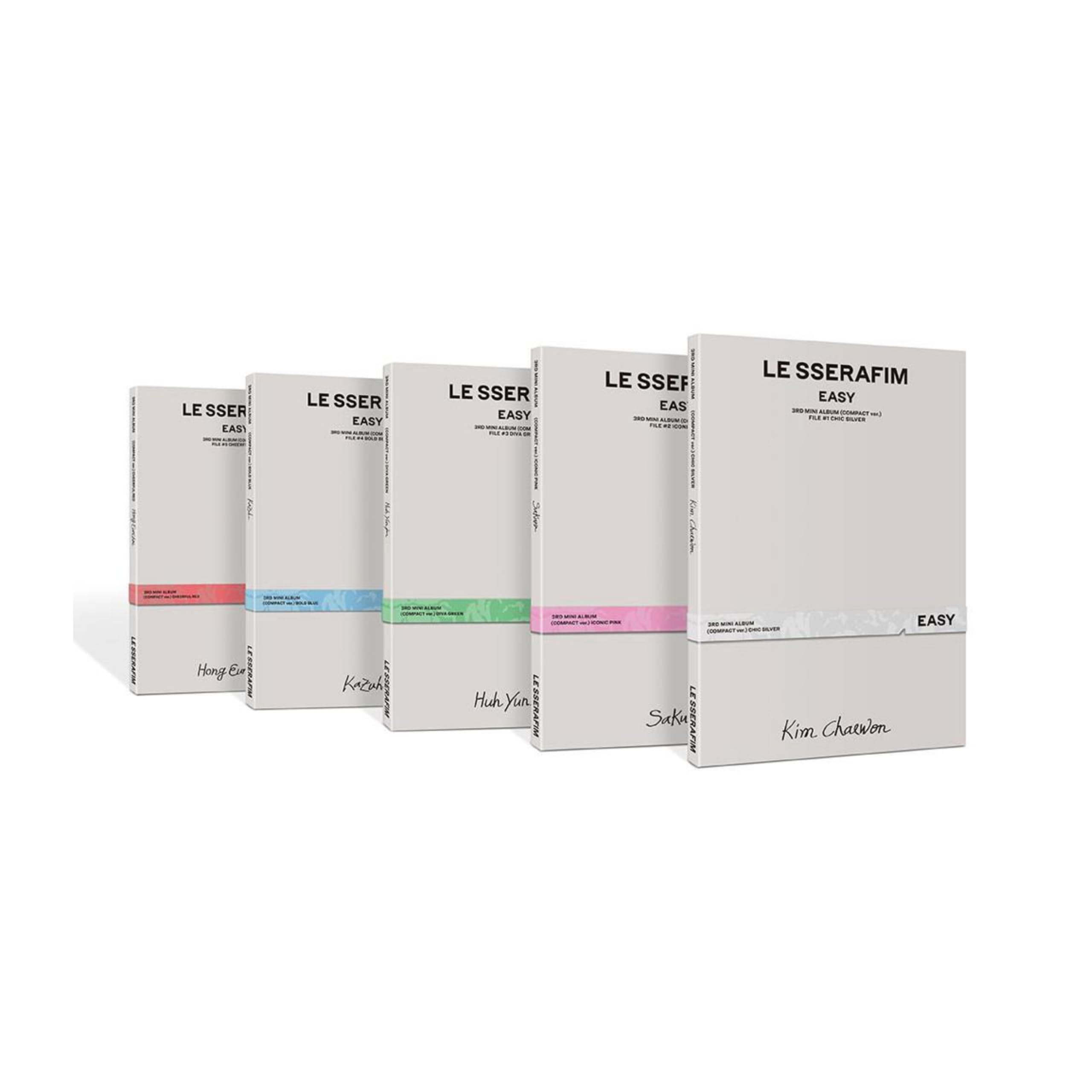 Amazon.com: Generic LE SSERAFIM 3rd Mini Album EASY Compact