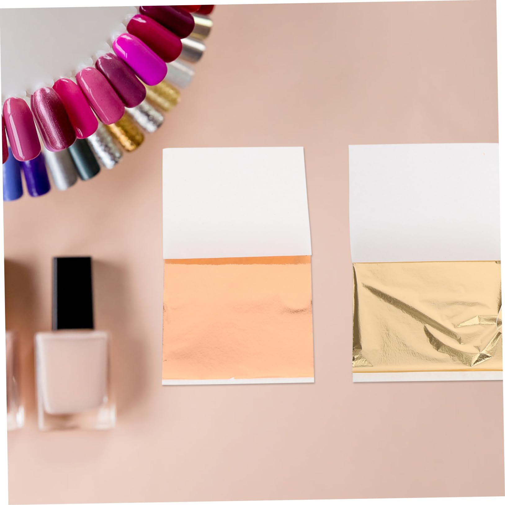 Healeved 600fogli Foil Per Nail Art Di Foglie Decorative Per Decorazioni Di Unghie e Pittura Per Festività e Manicure Casa